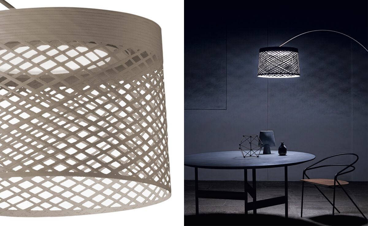 twiggy grid floor lamp