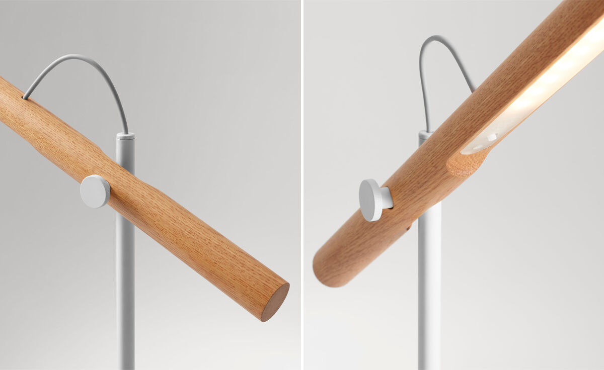 type a task floor lamp