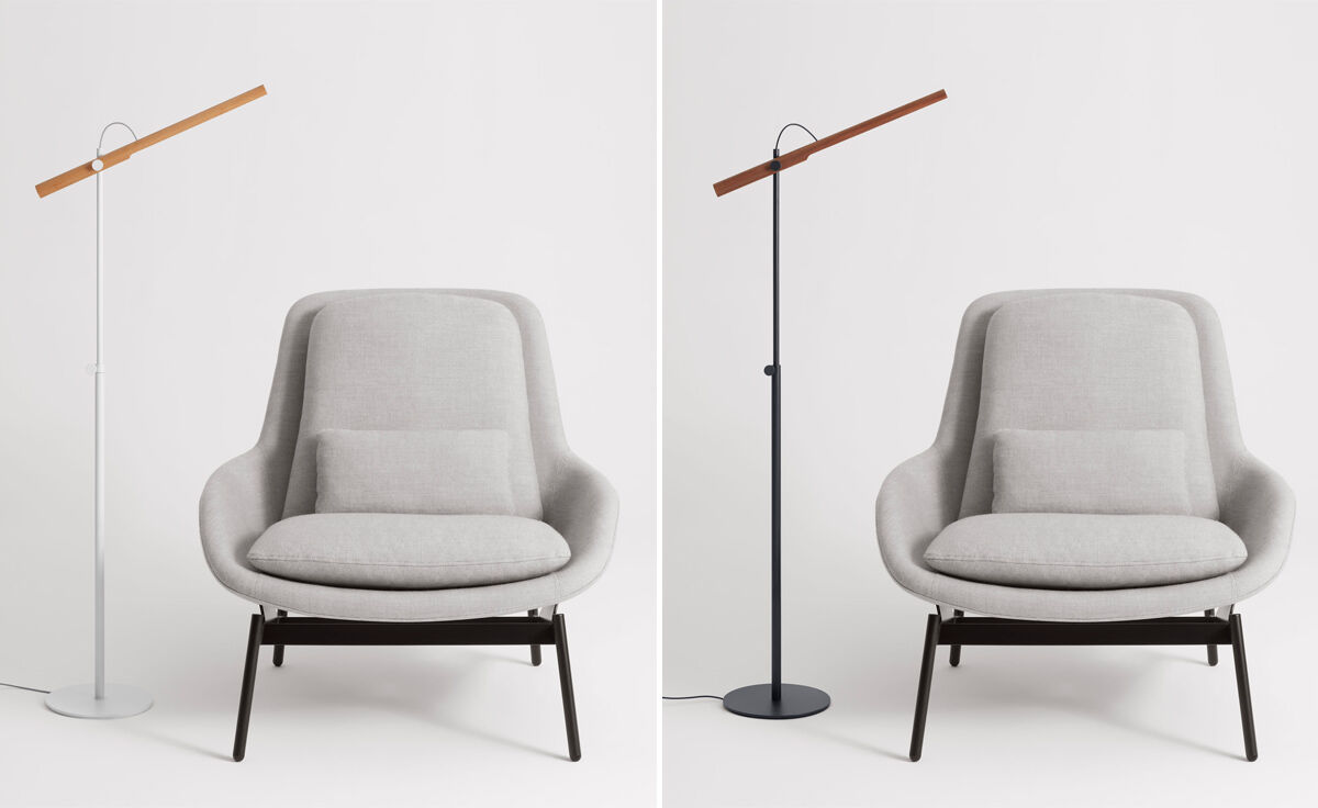 type a task floor lamp