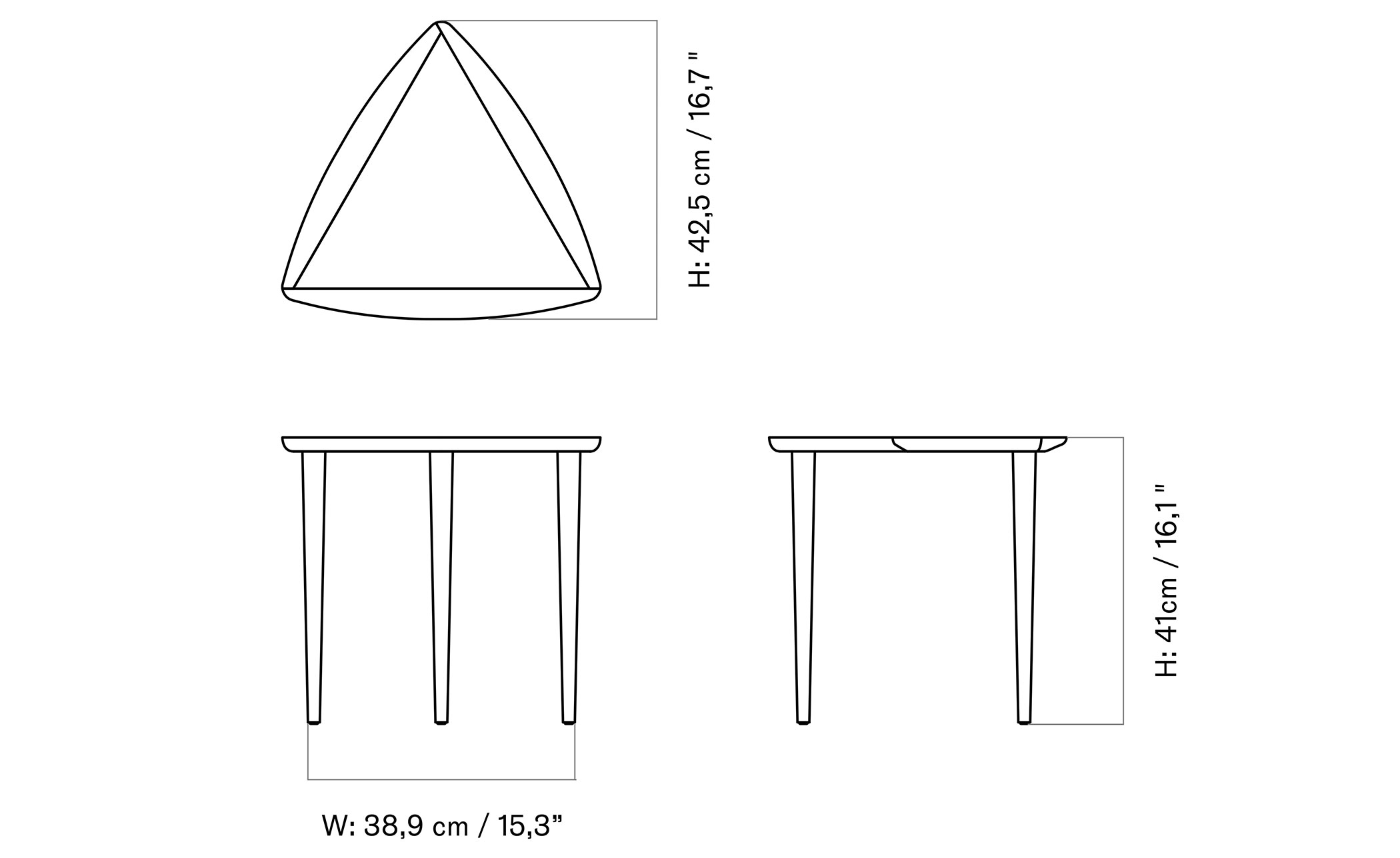Umanoff Nesting Side Table