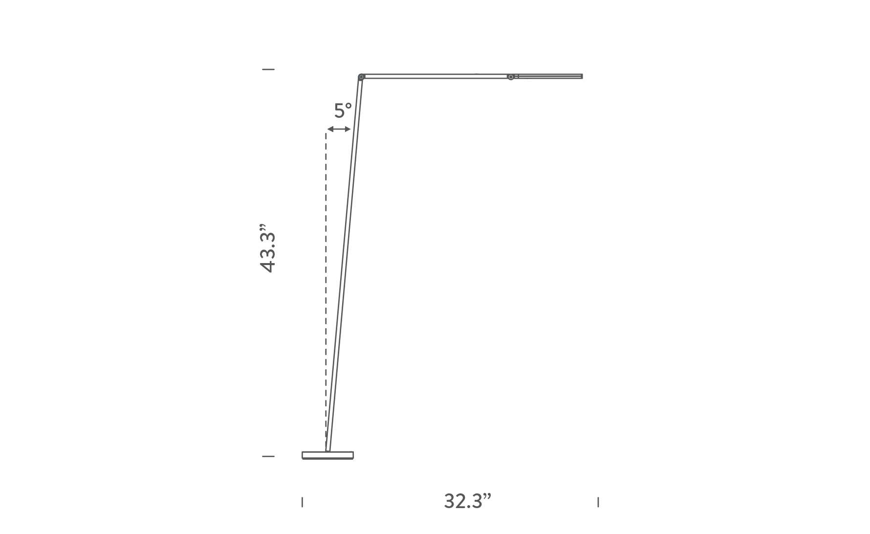 untitled reading floor lamp