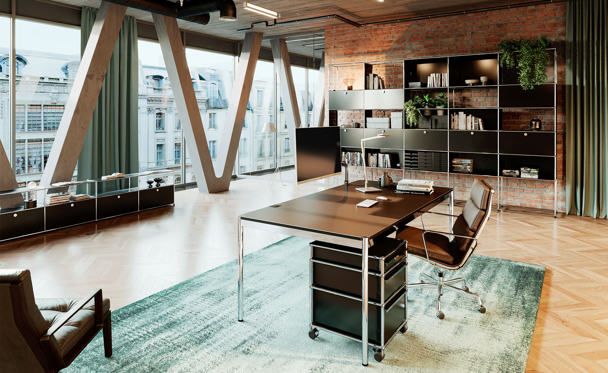 USM Haller Credenza E2