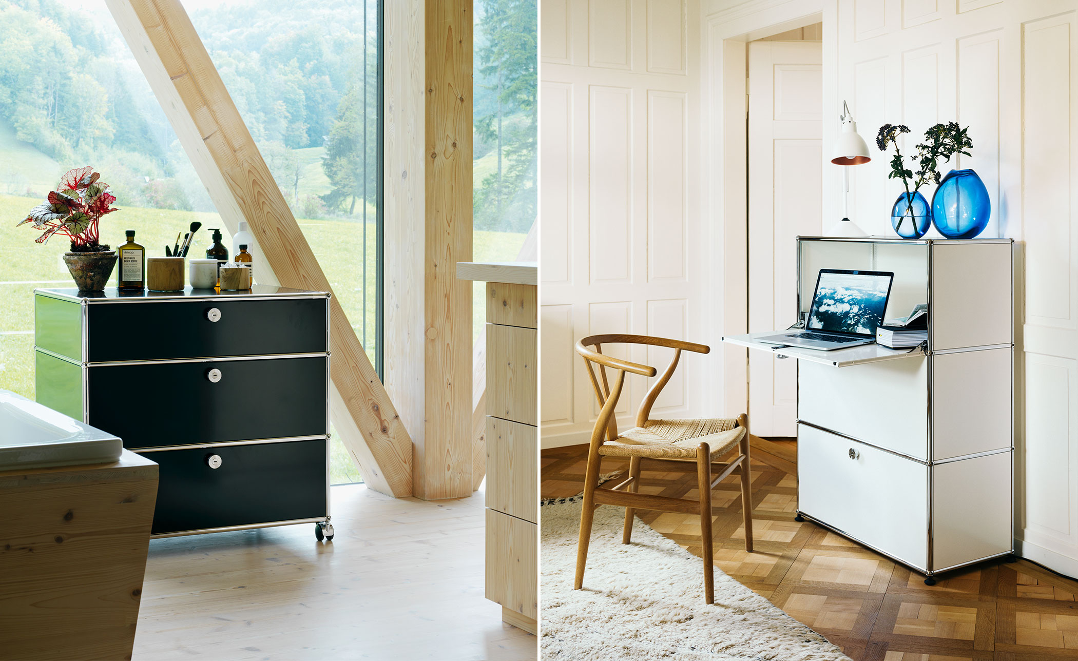 USM Haller File Pedestal
