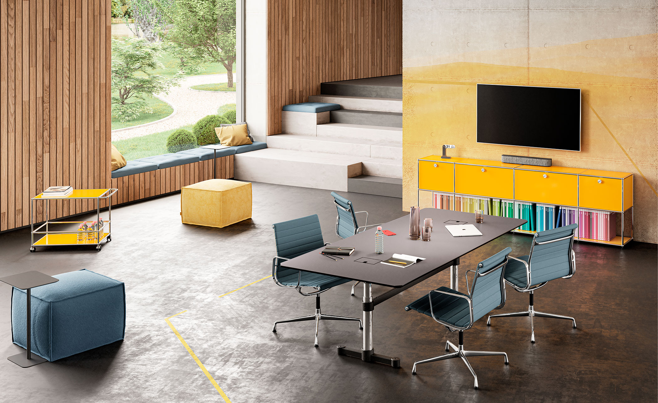 USM Haller Nightstand P2