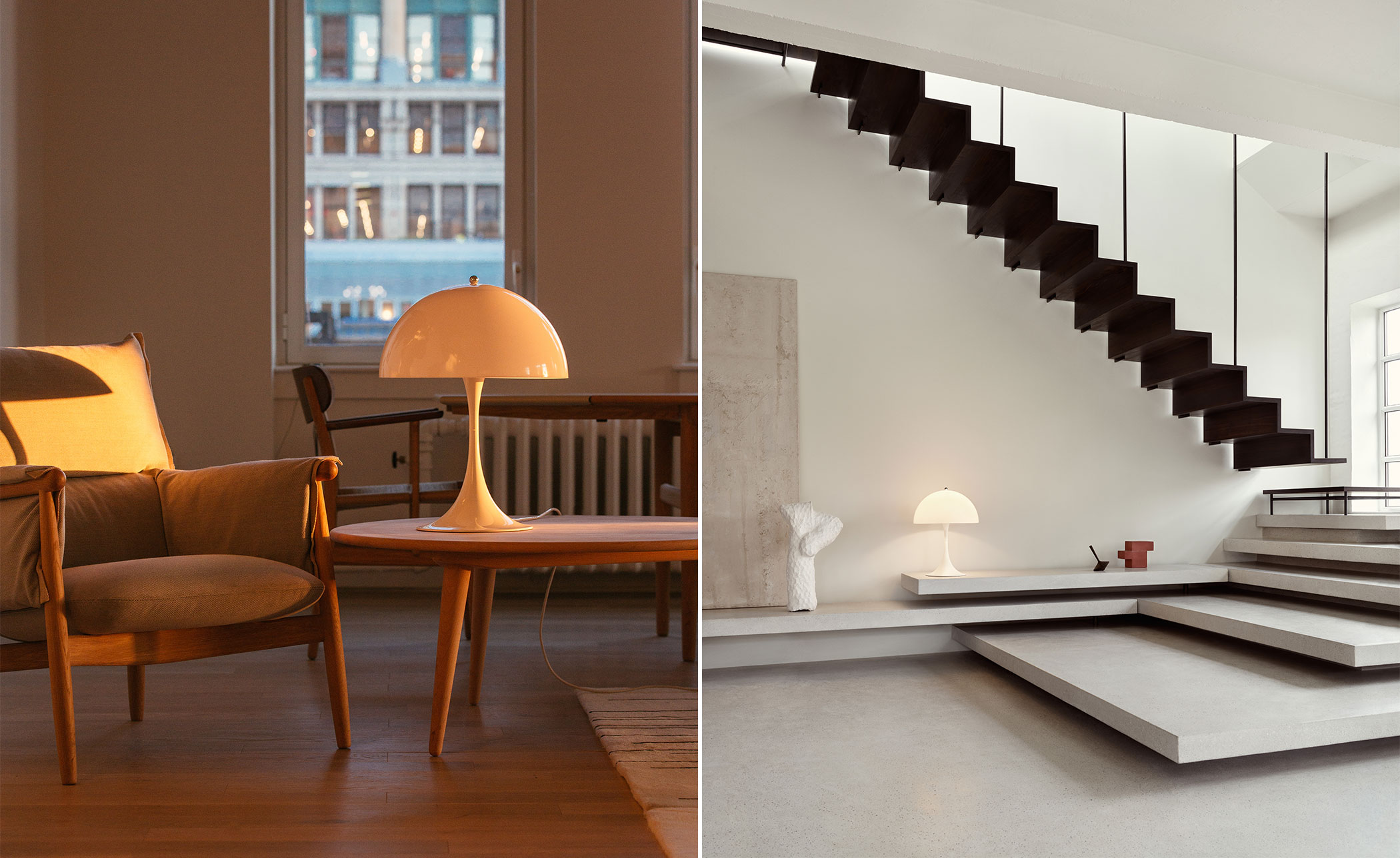 verner panton panthella table lamp