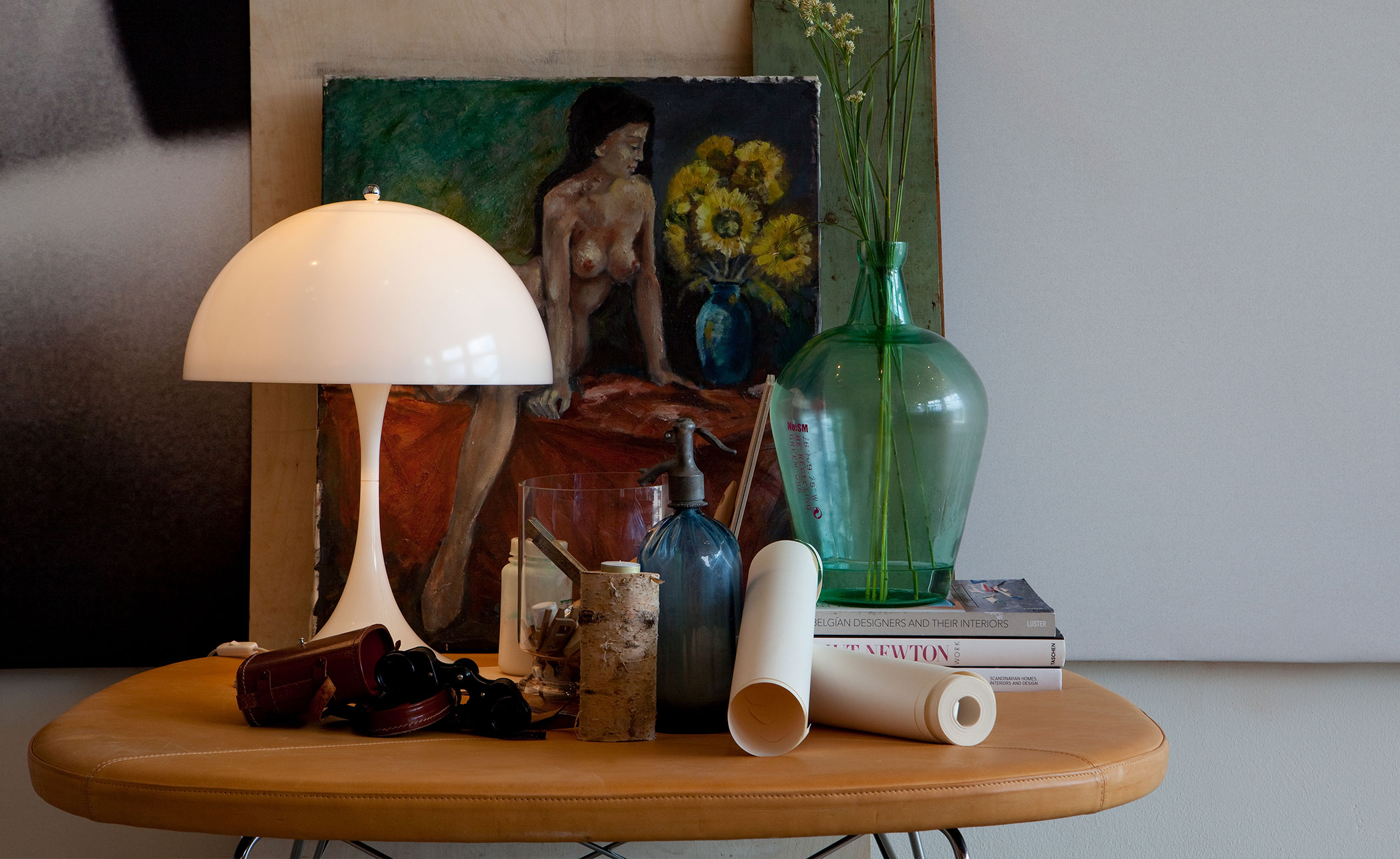 verner panton panthella table lamp