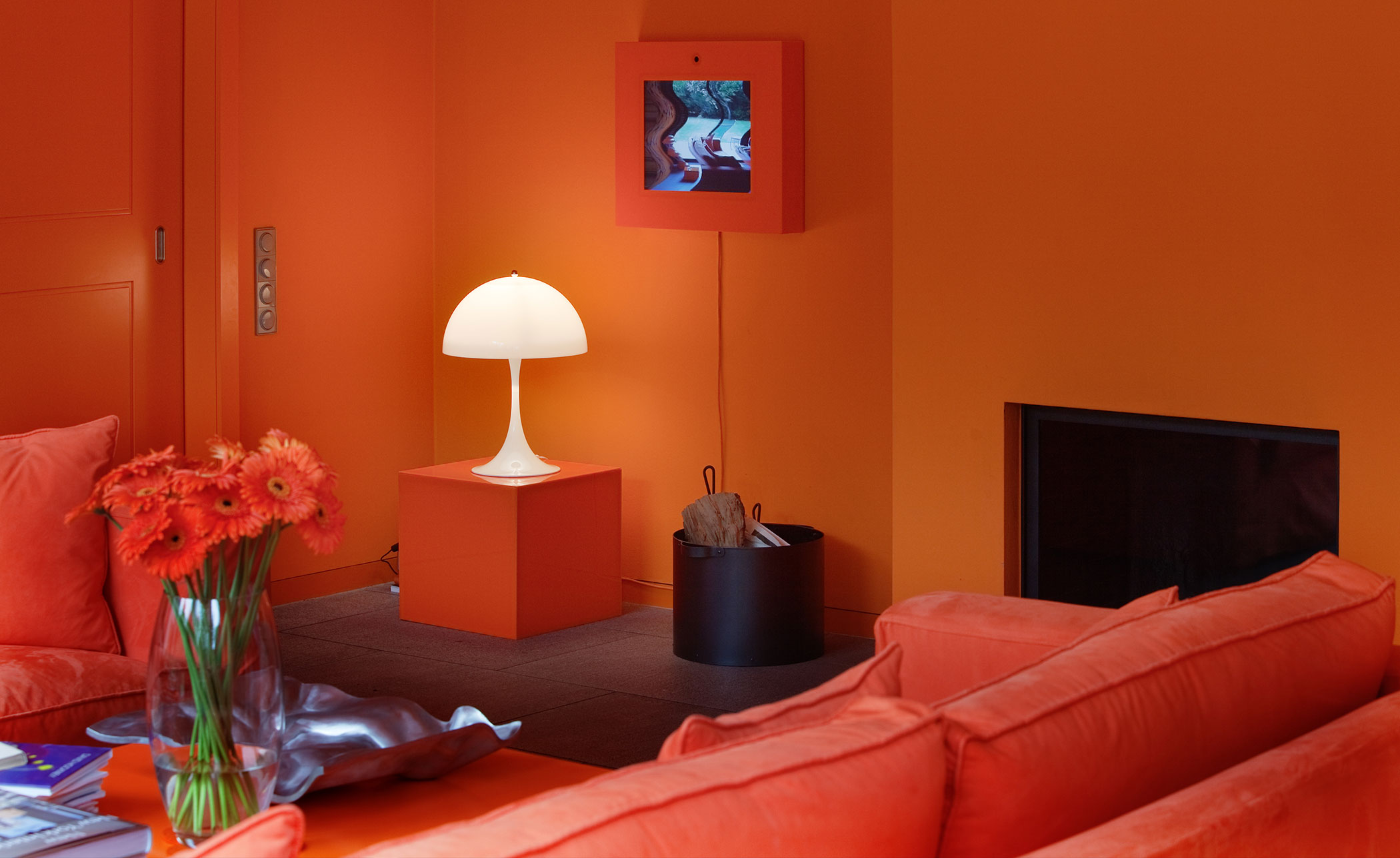 verner panton panthella table lamp