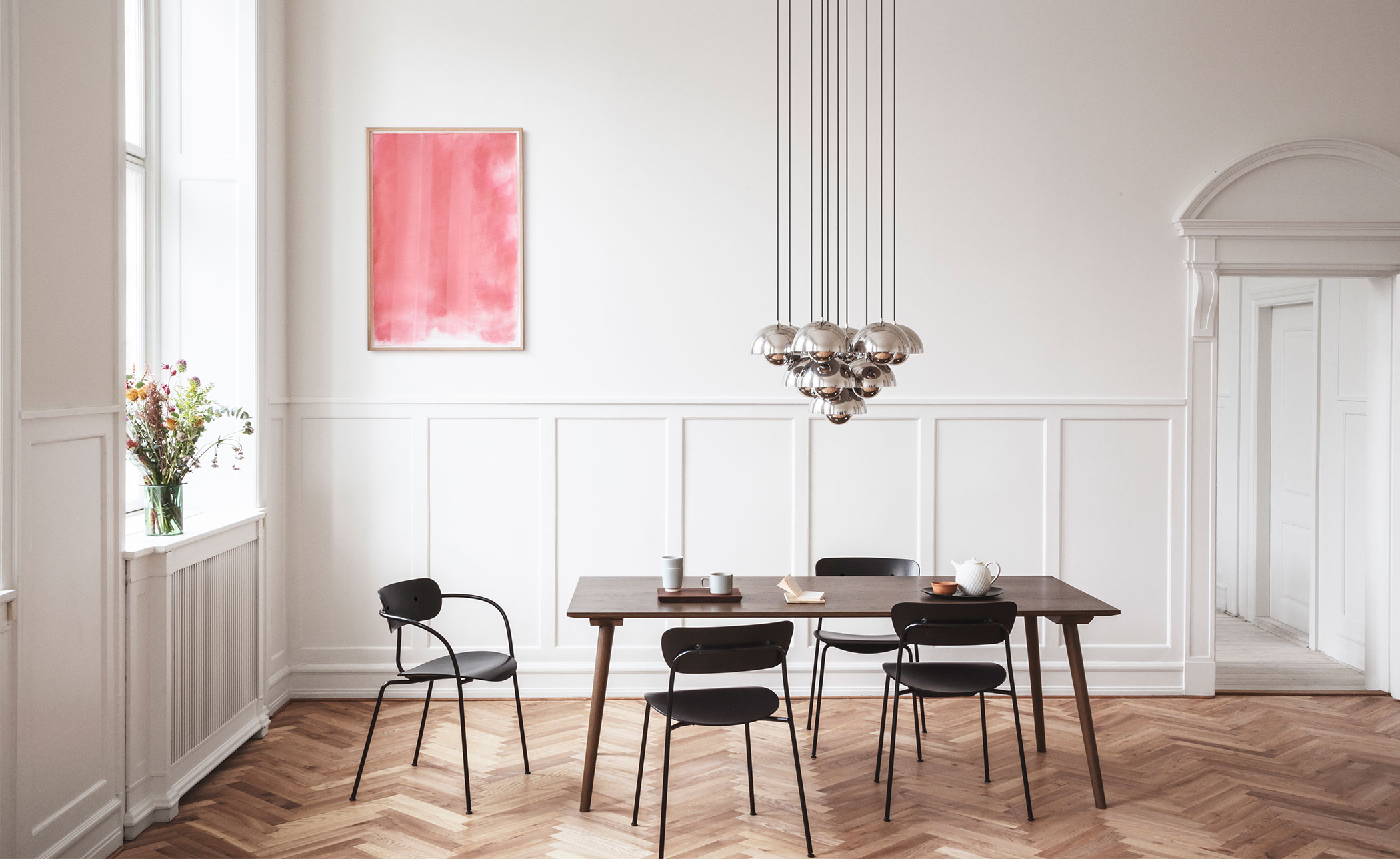 verner panton vp1 flowerpot suspension lamp