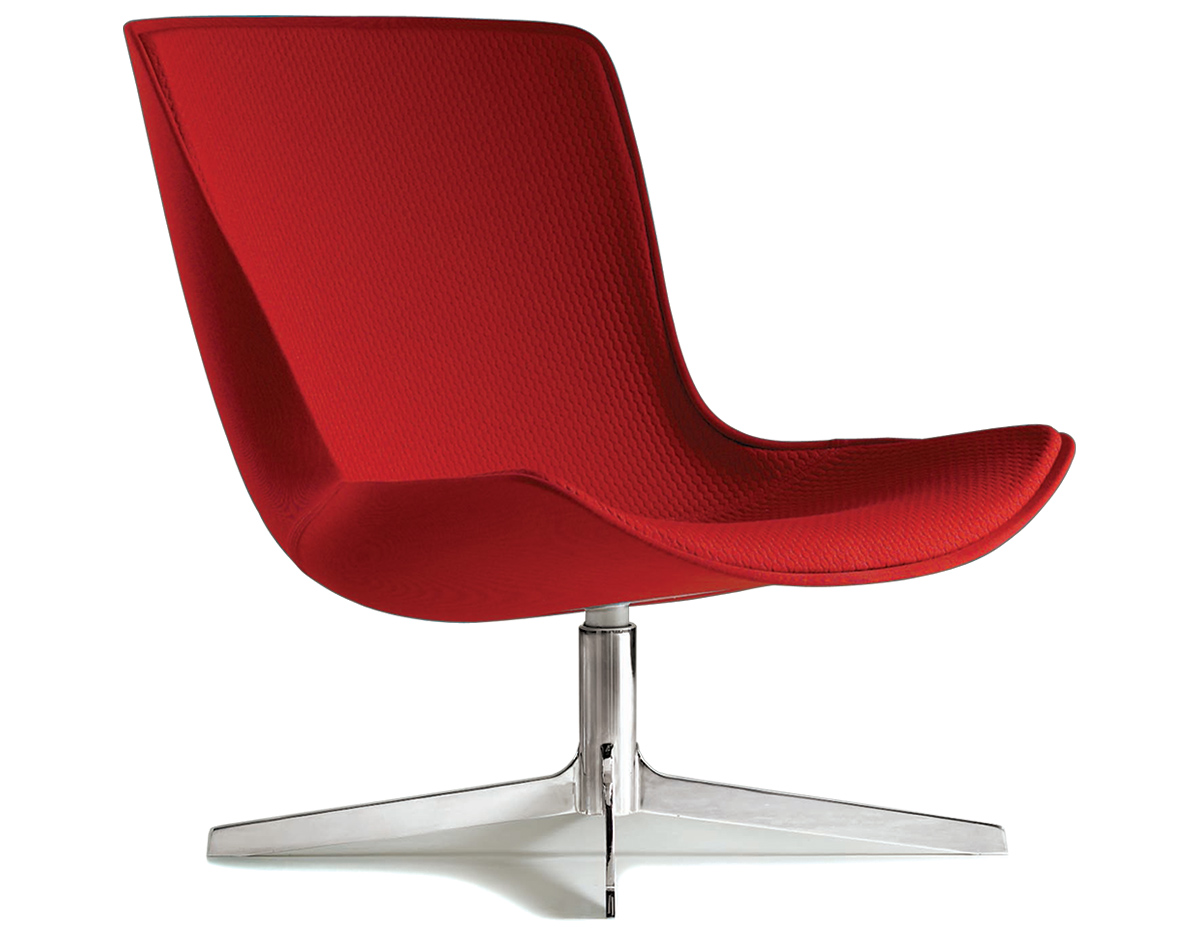 vika fully upholstered lounge chair