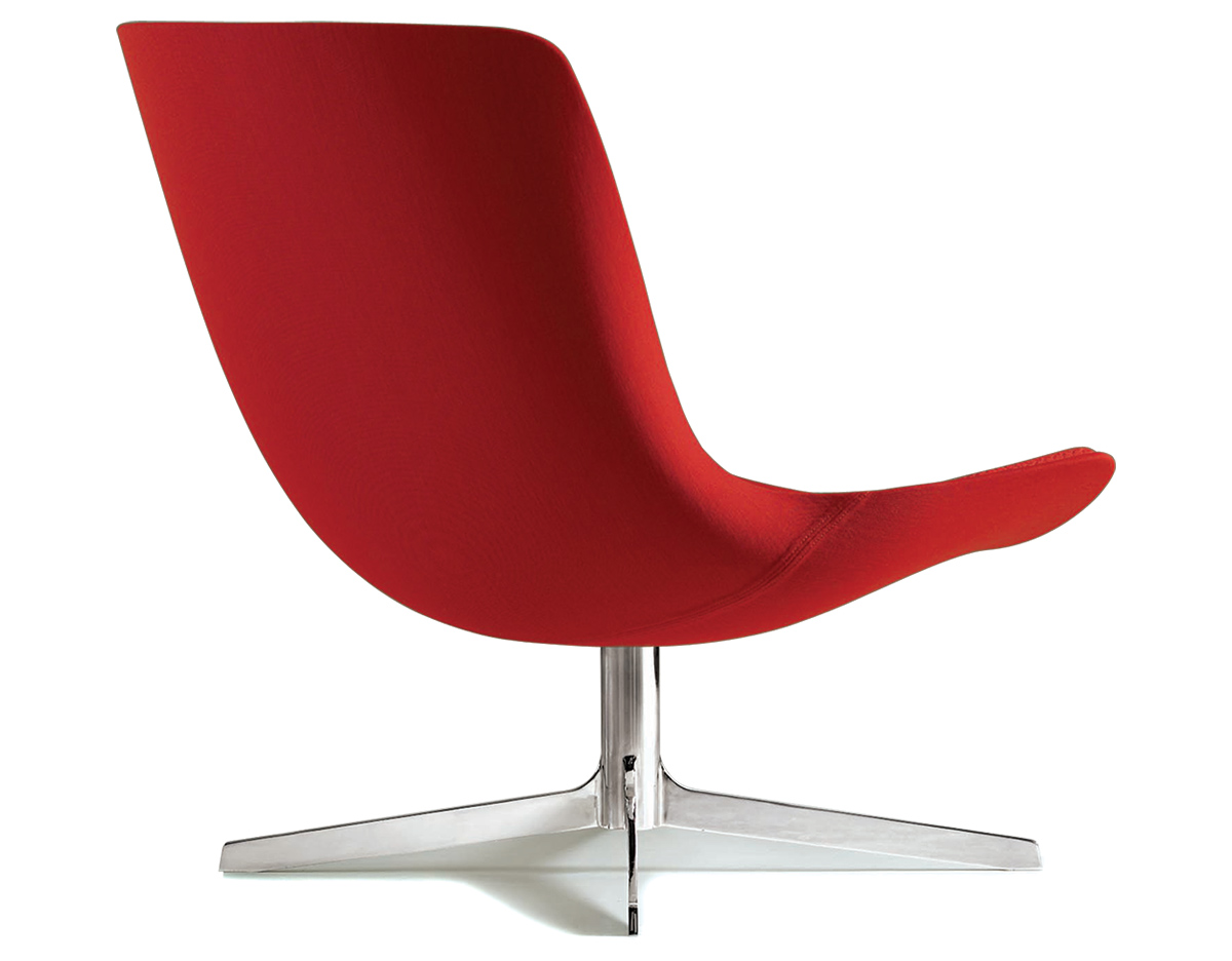 vika fully upholstered lounge chair