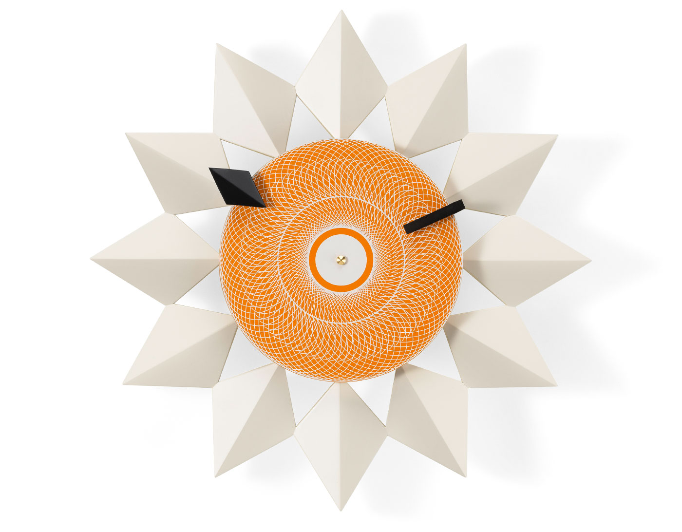 George Nelson Diamond Markers Wall Clock