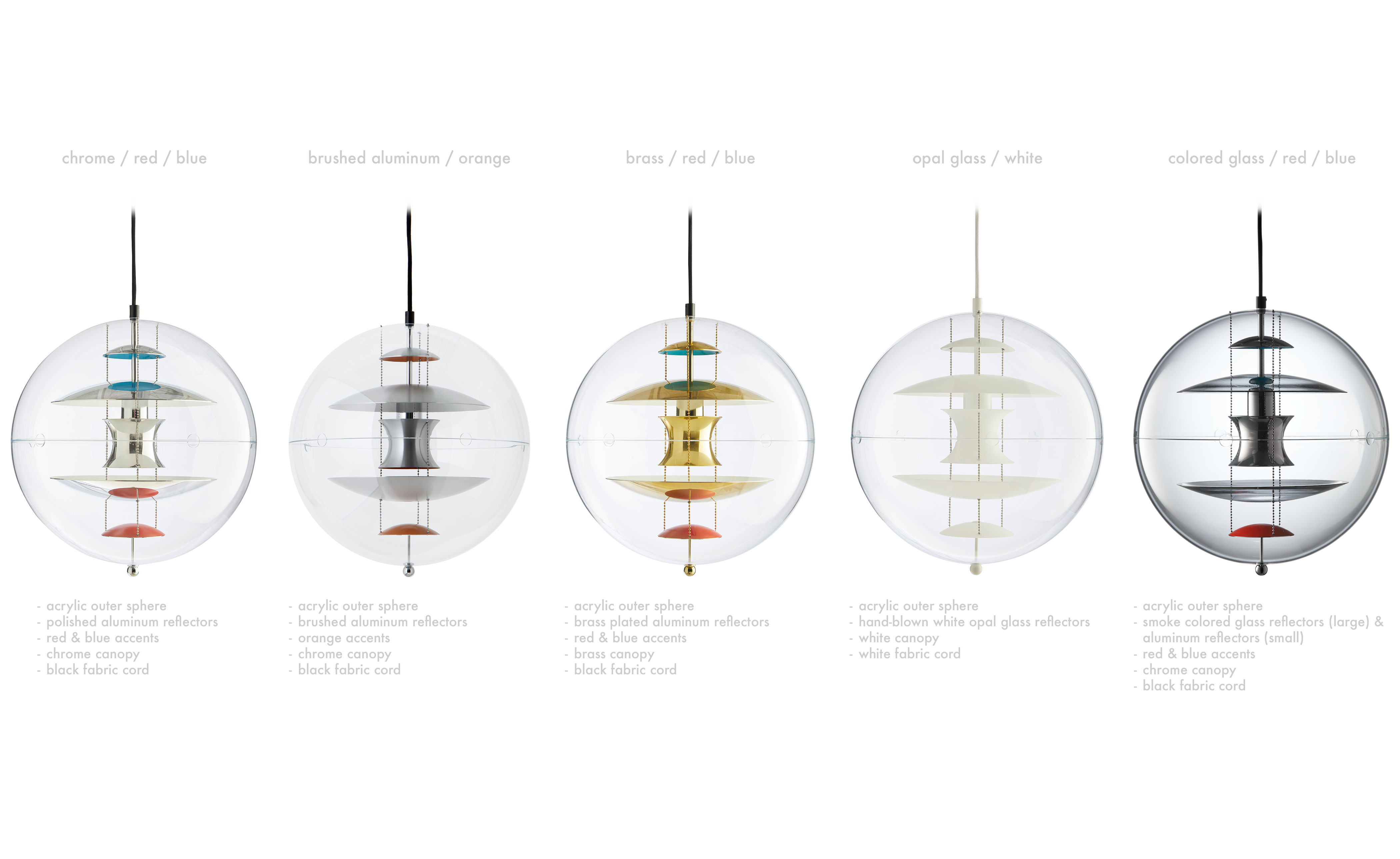 verner panton vp globe suspension lamp