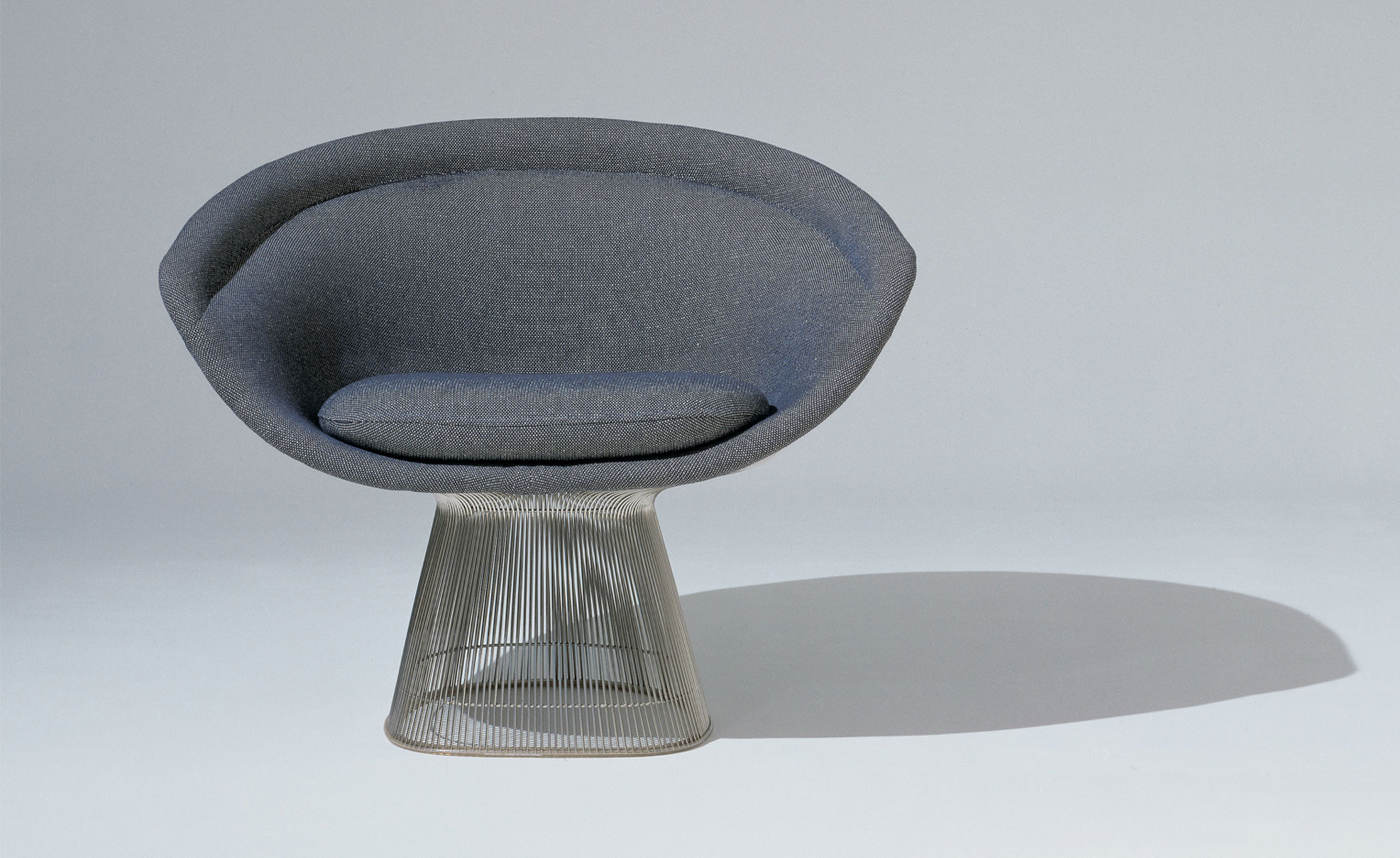 platner gold plated lounge chair