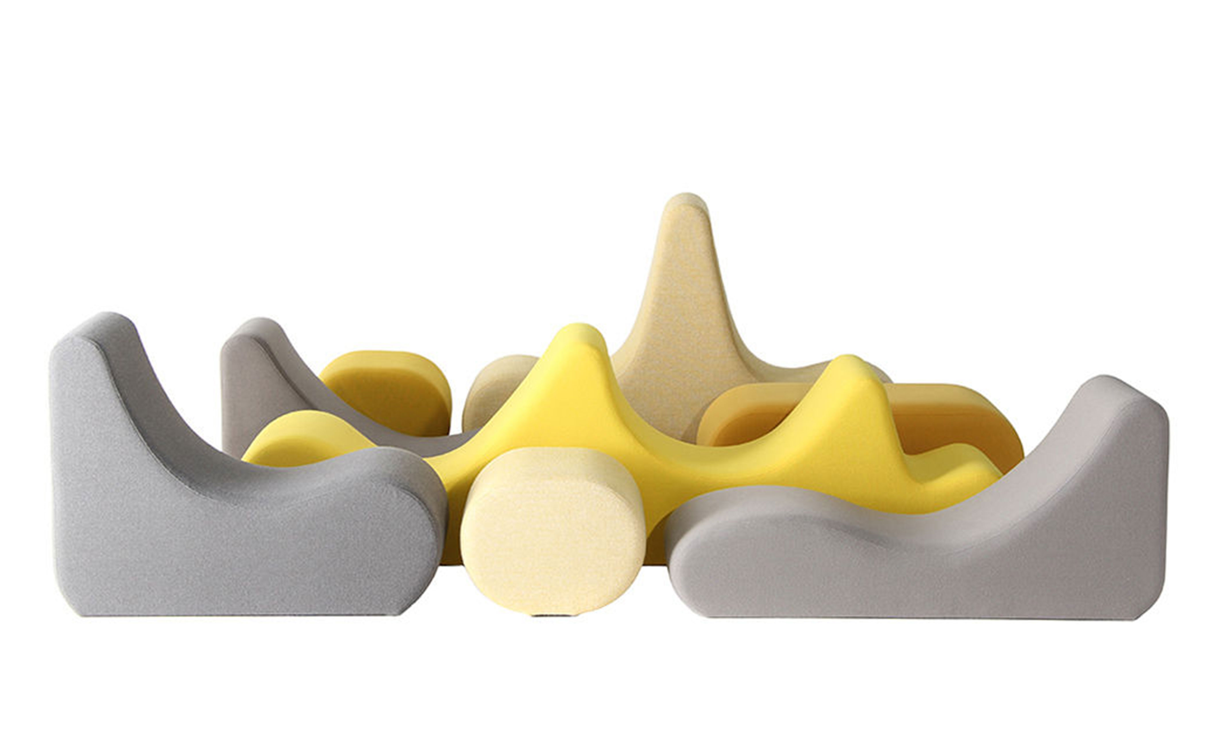panton welle 2 low lounge seating