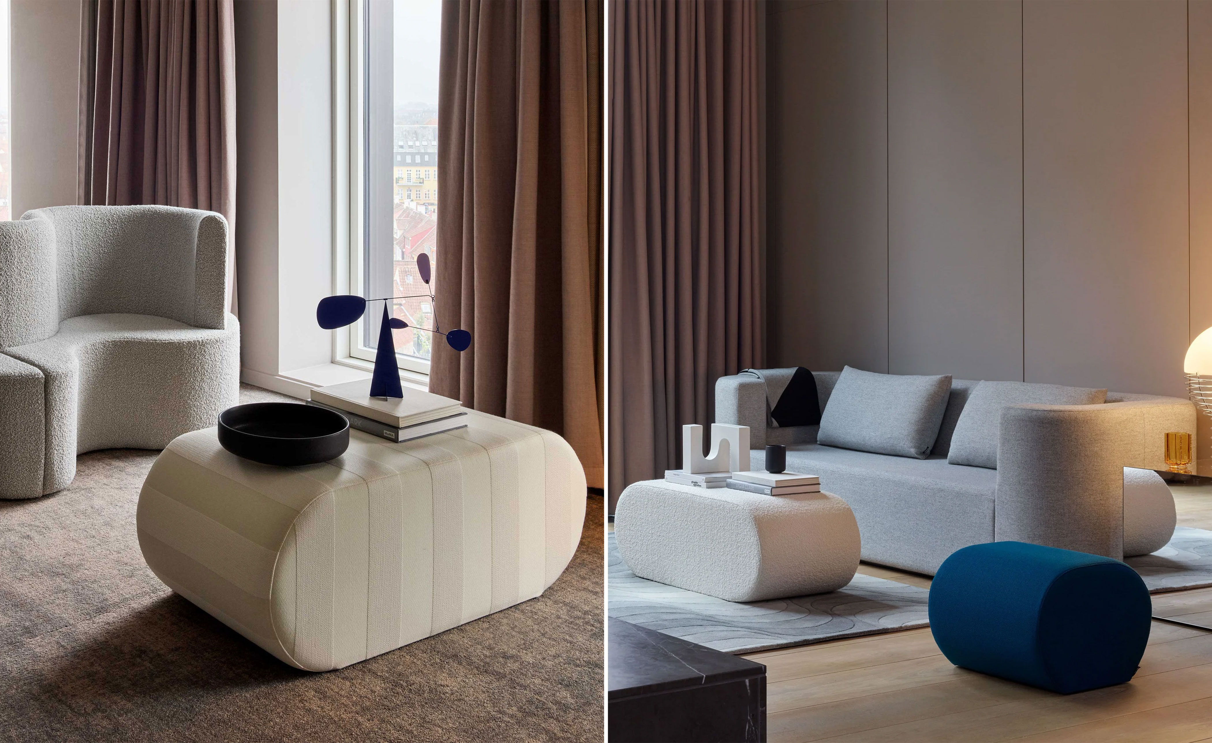 panton welle 3 low lounge seating