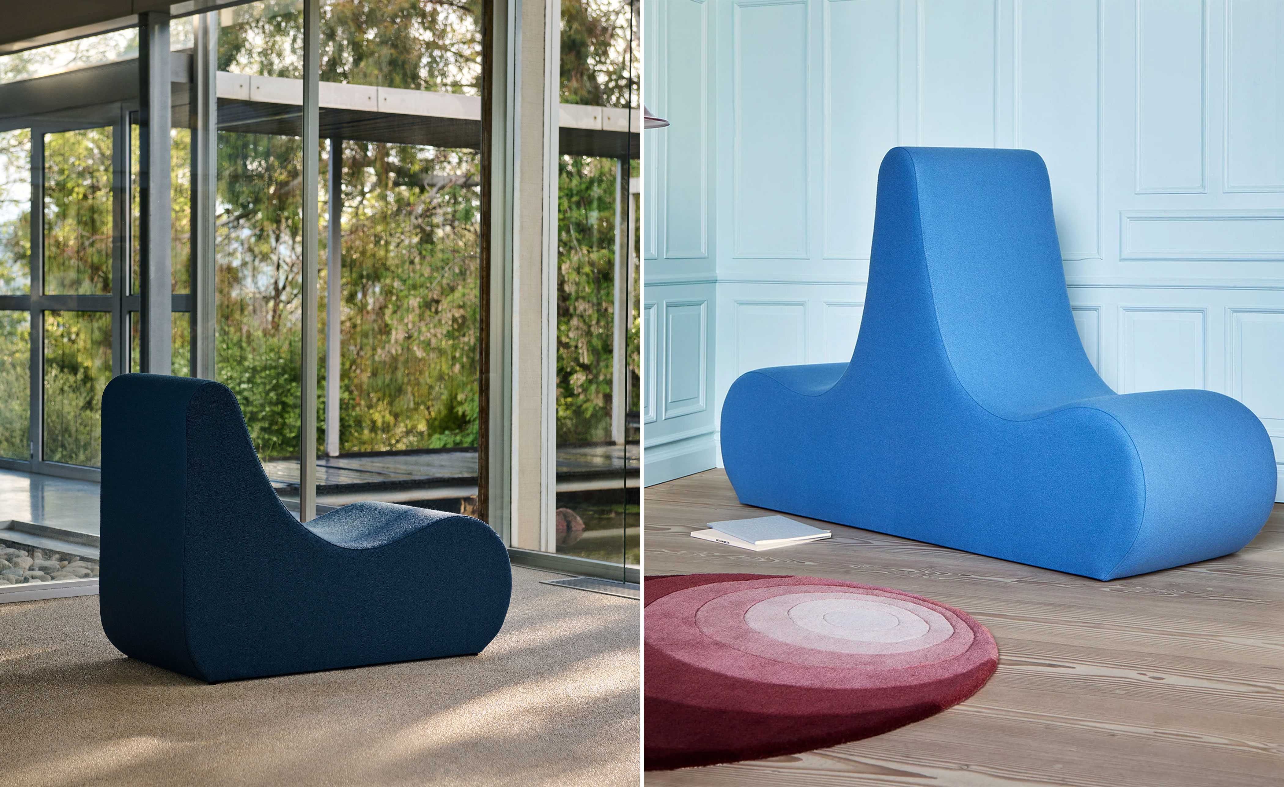 panton welle 6 low lounge seating