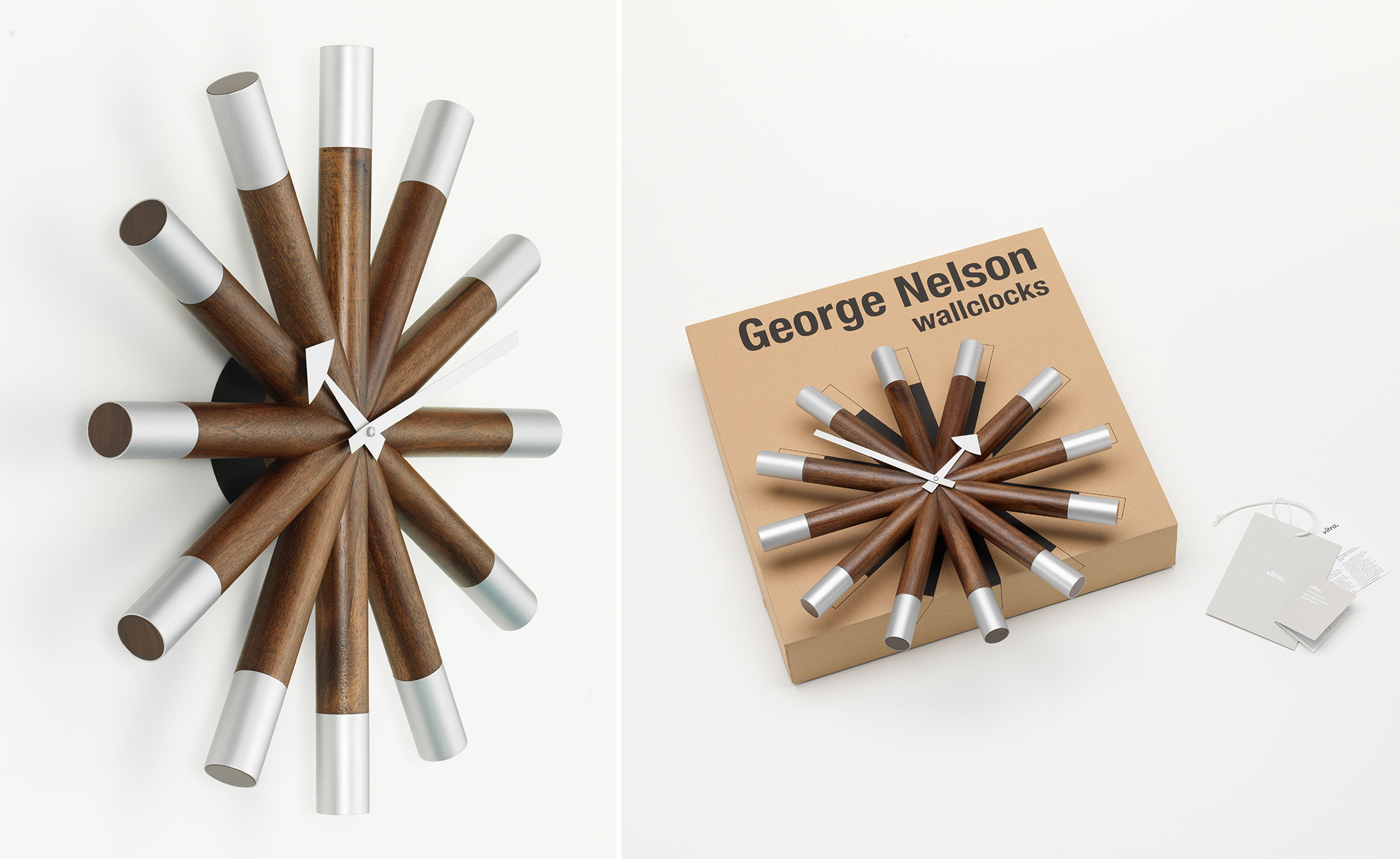 george nelson wheel wall clock