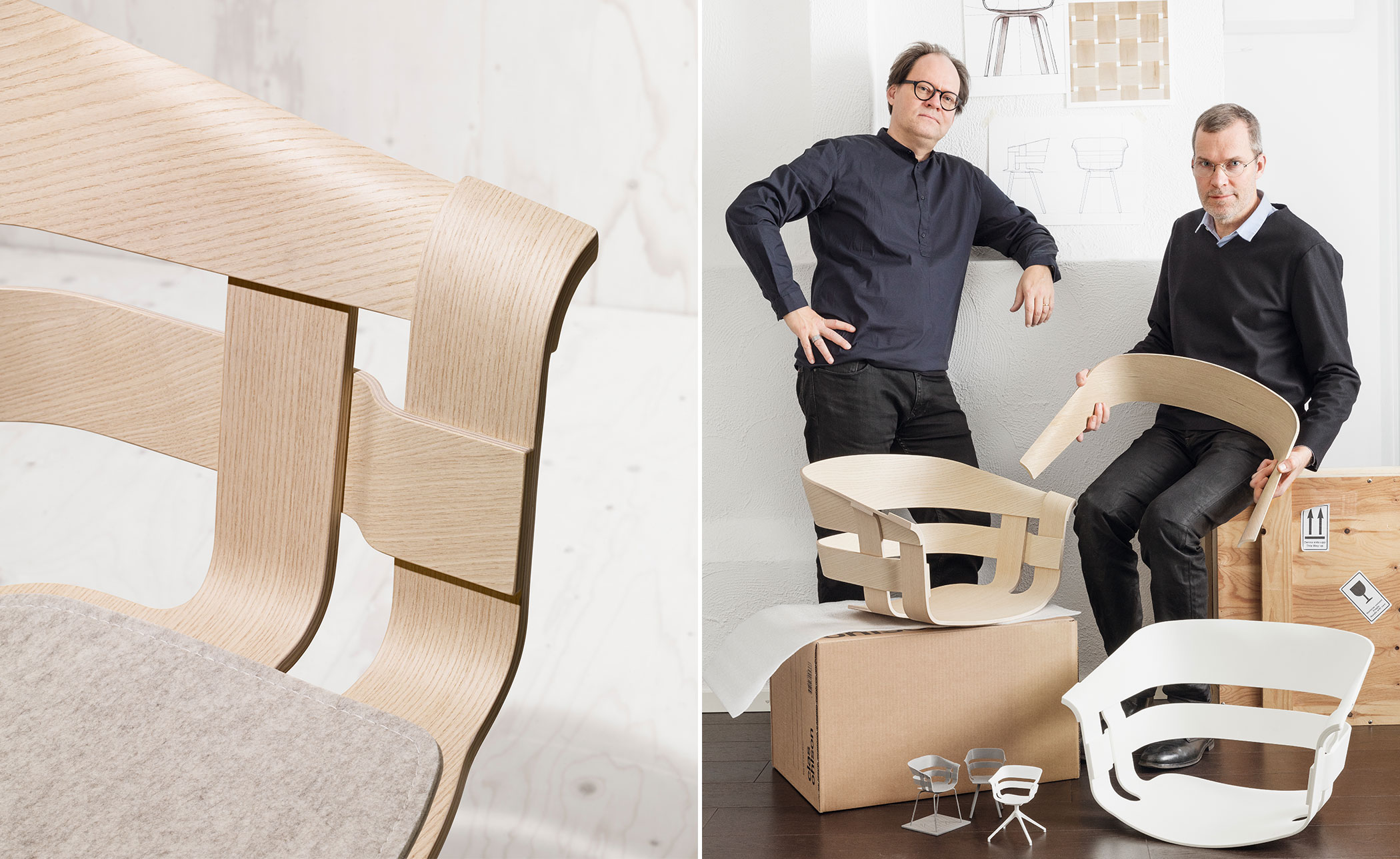 Wick Chair with swivel base