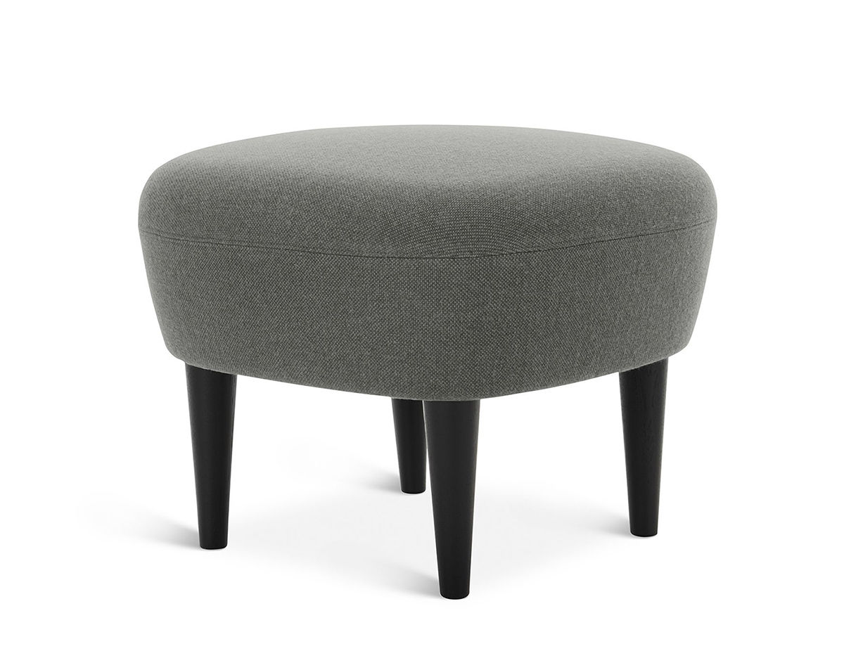 wingback ottoman