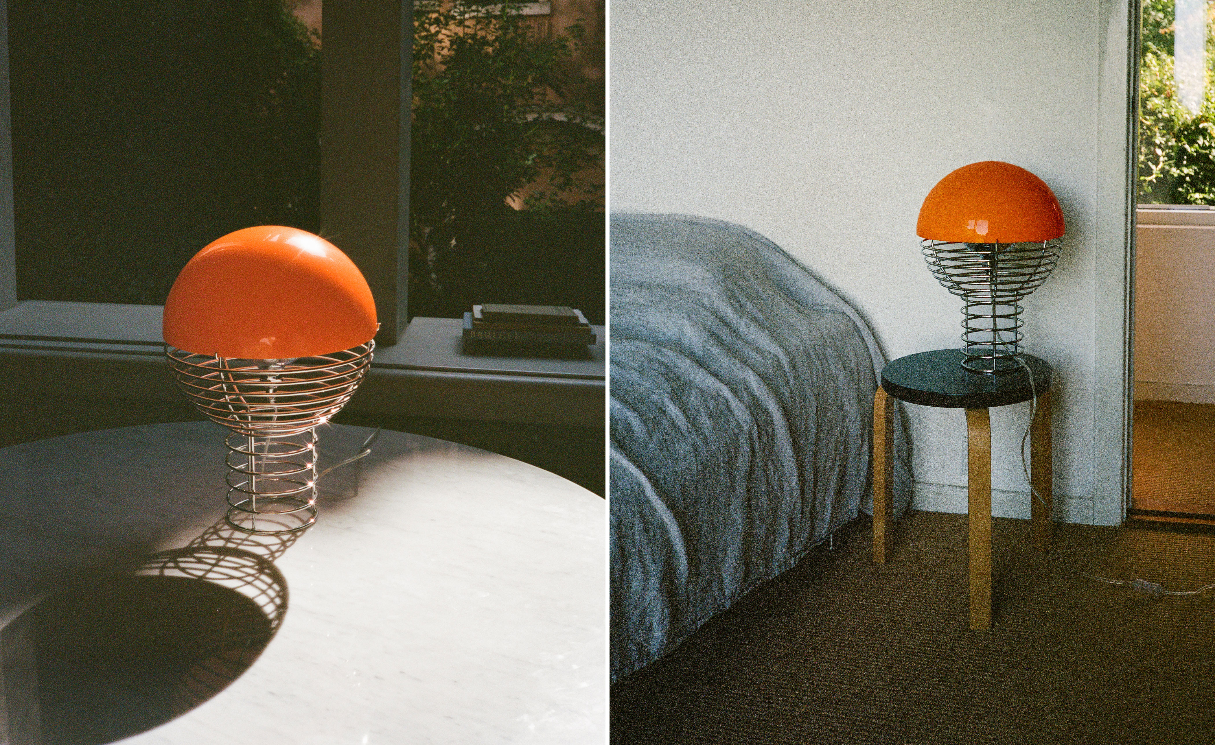 panton wire table lamp