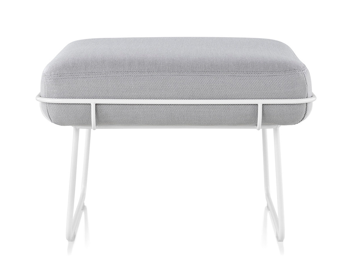 wireframe ottoman
