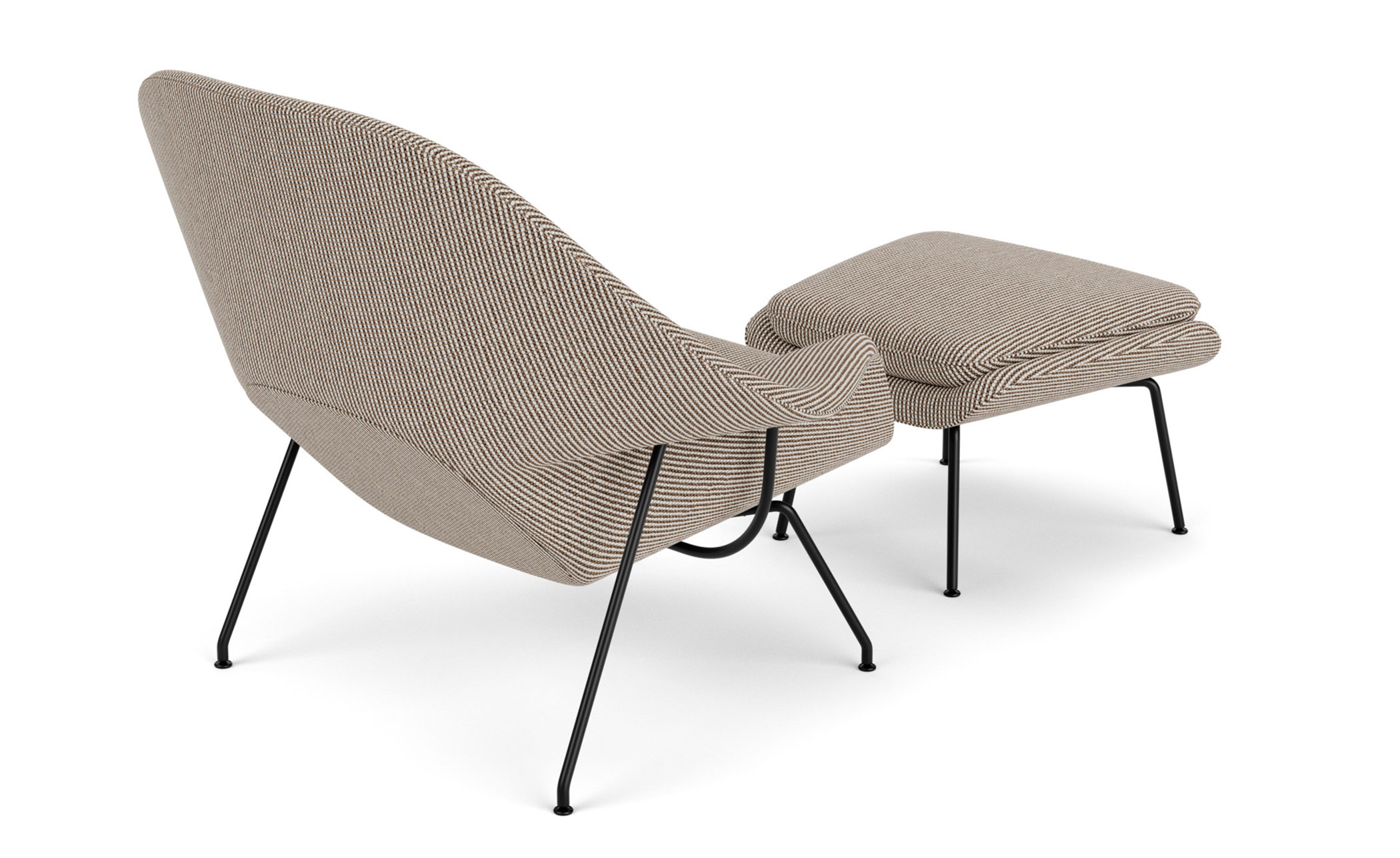 womb lounge chair & ottoman