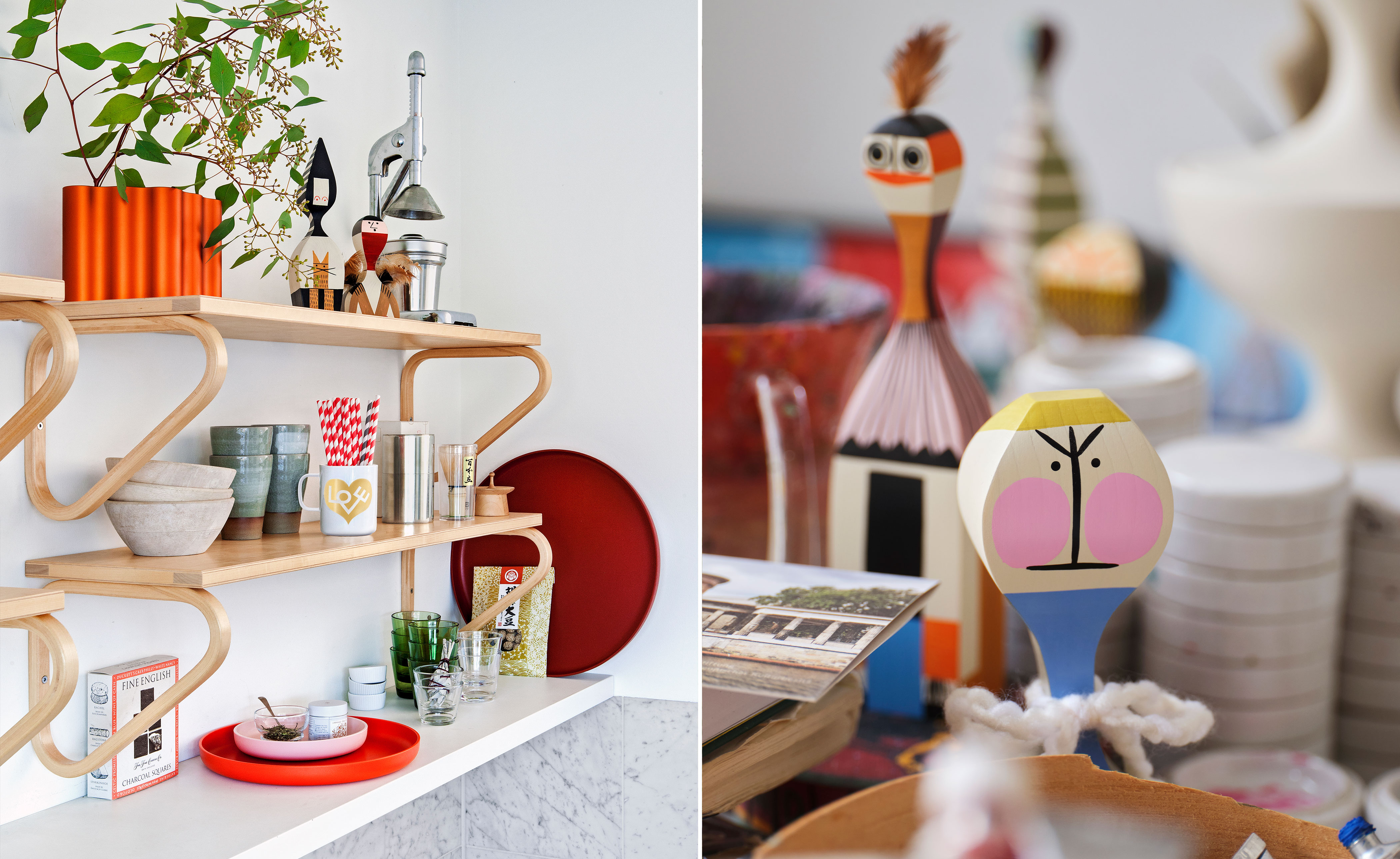 wooden dolls by alexander girard