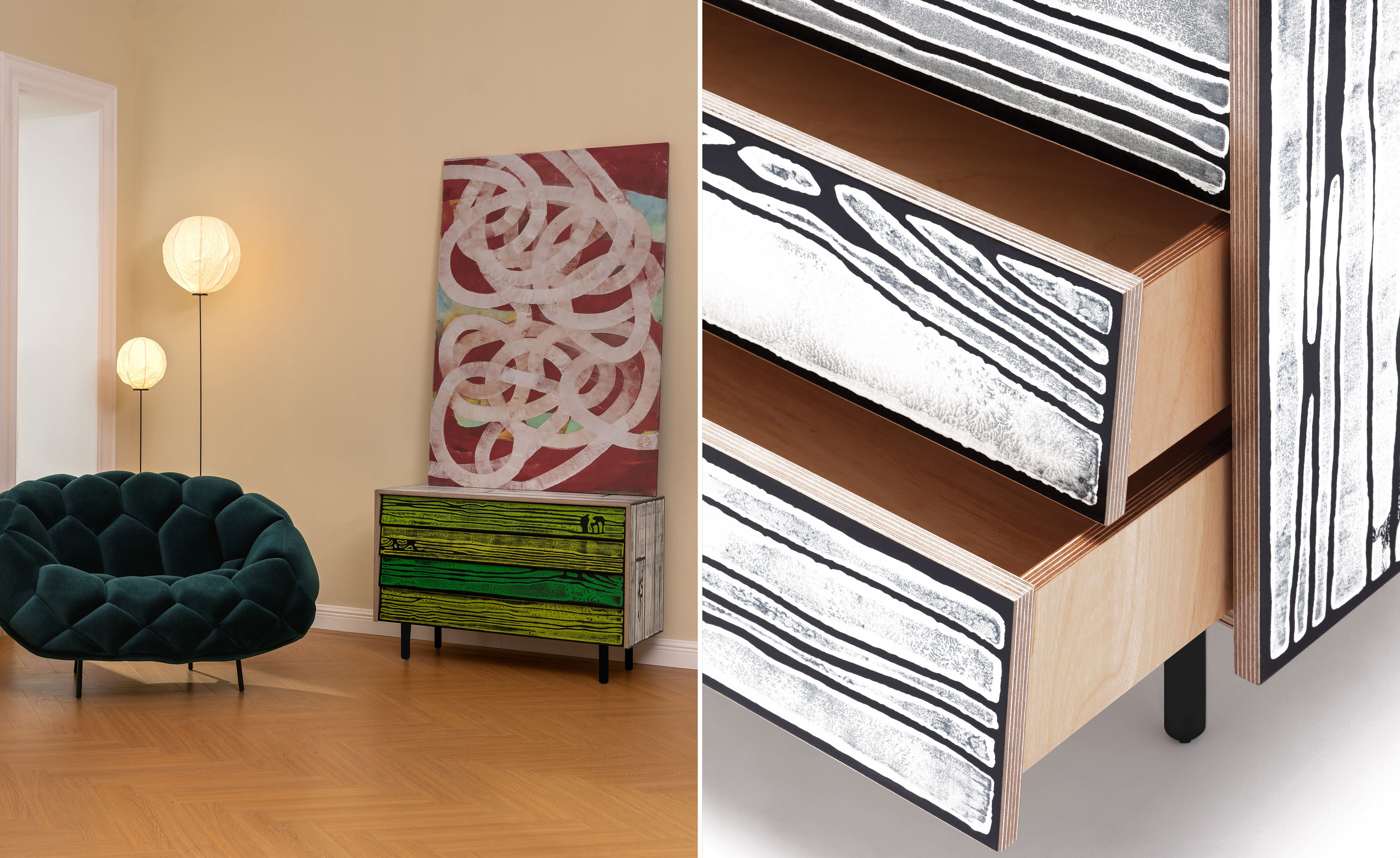 WrongWoods Chest of Drawers