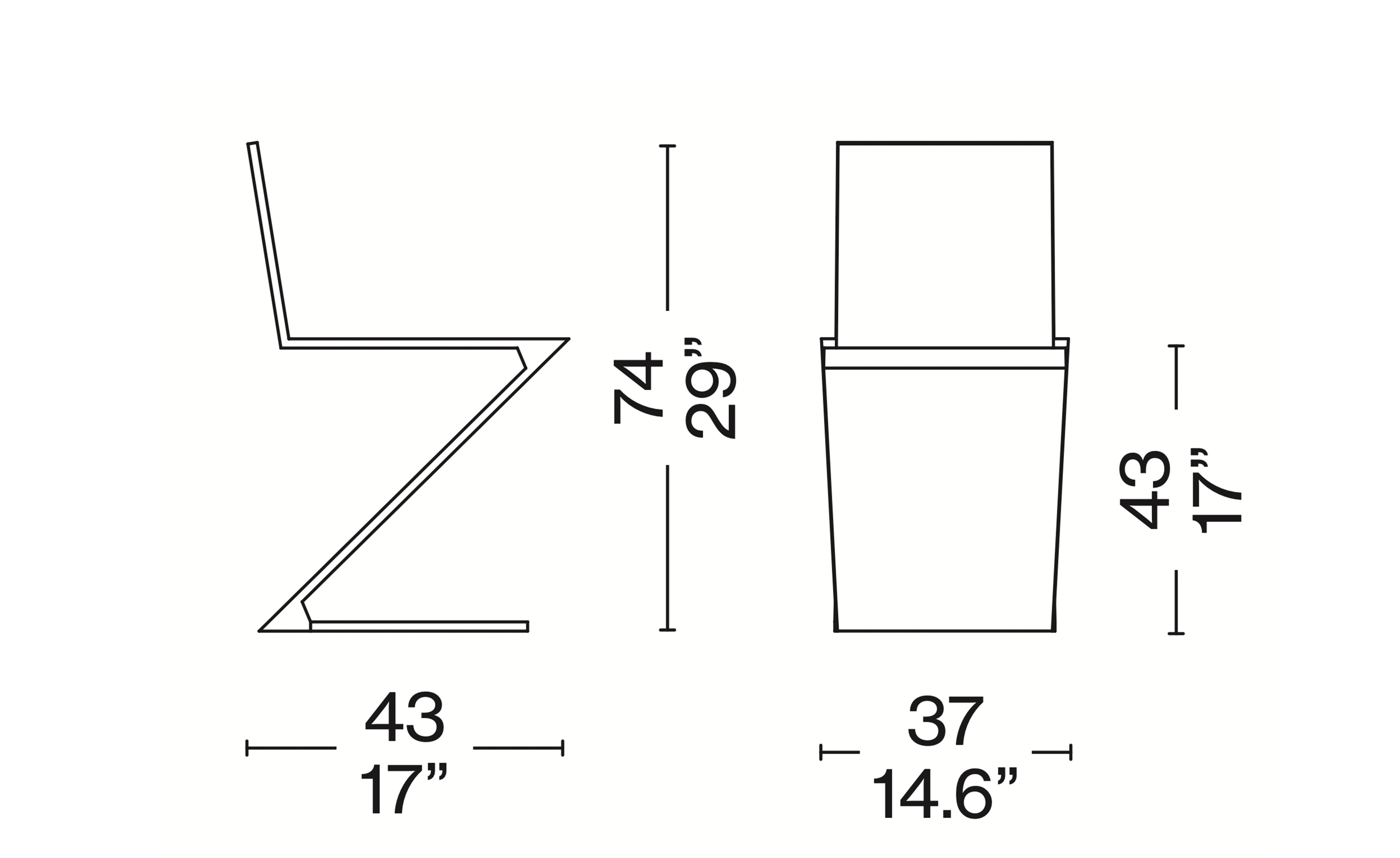 Zig Zig Chair